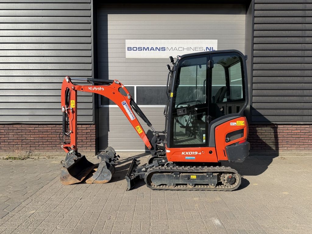 Kubota KX019 minigraver BJ 2024 255 uur