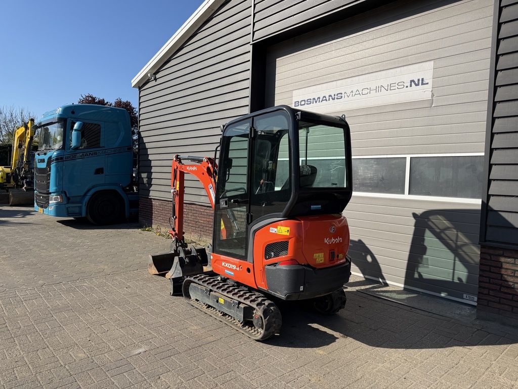 Kubota KX019 minigraver BJ 2024 255 uur