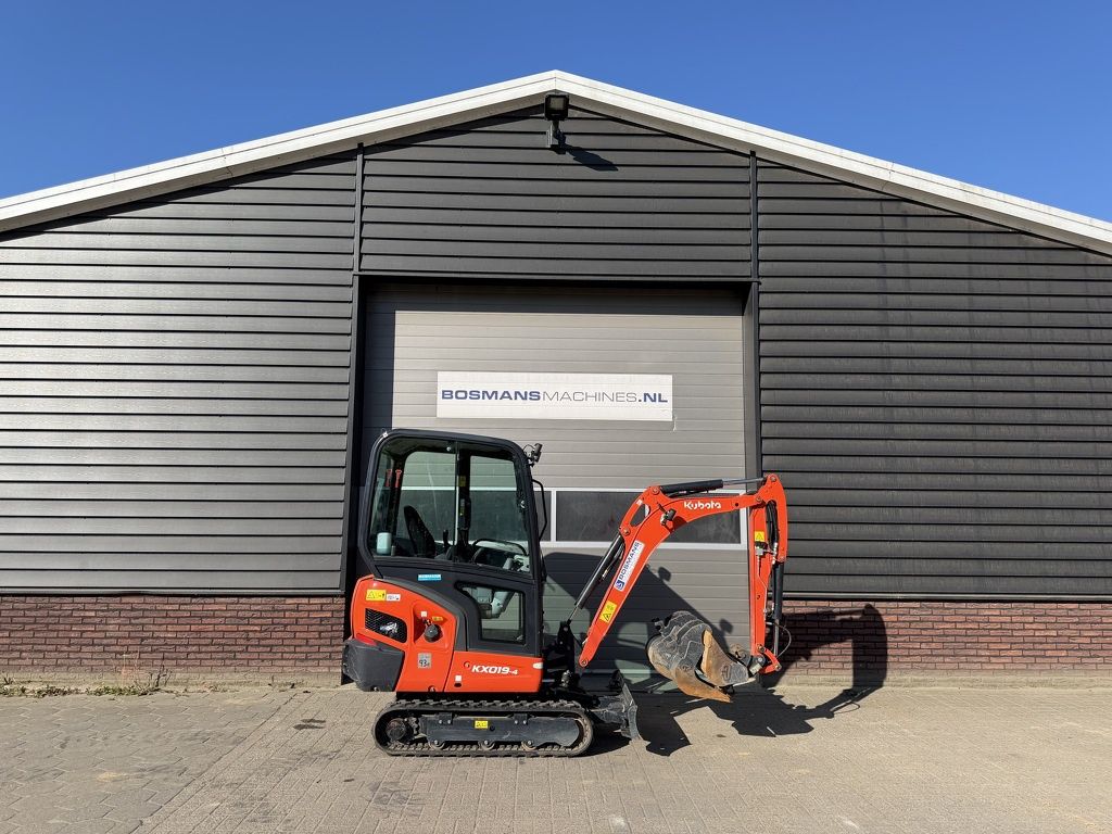 Kubota KX019 minigraver BJ 2024 255 uur