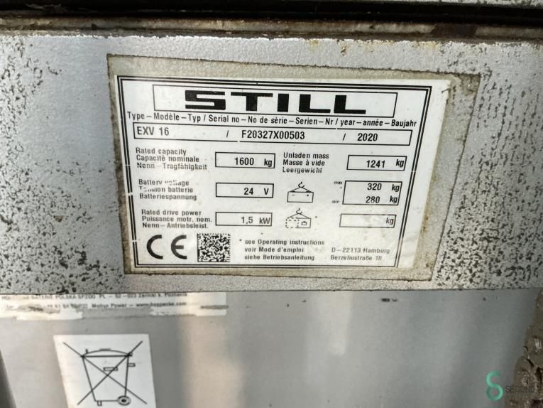 Stapler Elektrisch Still EXV 16 2020