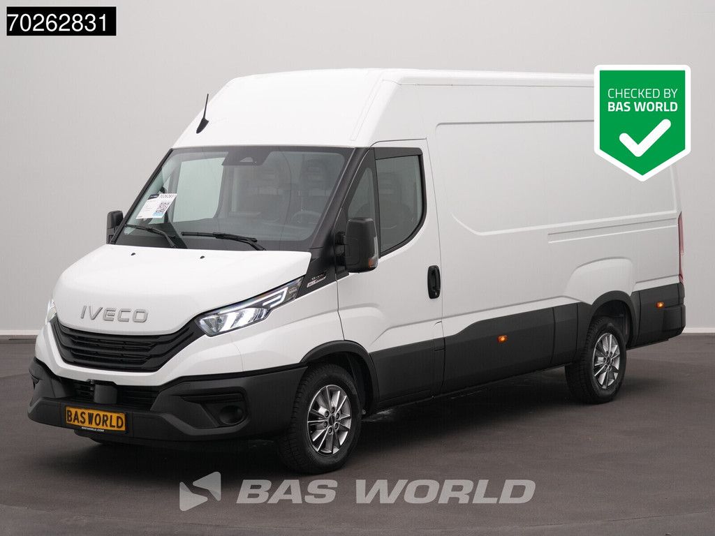 Iveco Daily 35S21 BPM VRIJ! 3.0L Automaat 210PK L2H2 2025-Model 3,5t Trekvermogen ACC LED CarPlay Camera Parkeersensoren Velgen Euro6 L3 12m3 Klima