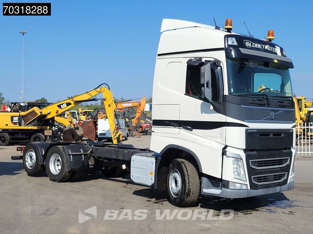 Volvo FH FH 500 6X2 Chassis Lift-Axle Steel/Air suspension Automatic VEB+ Euro 6