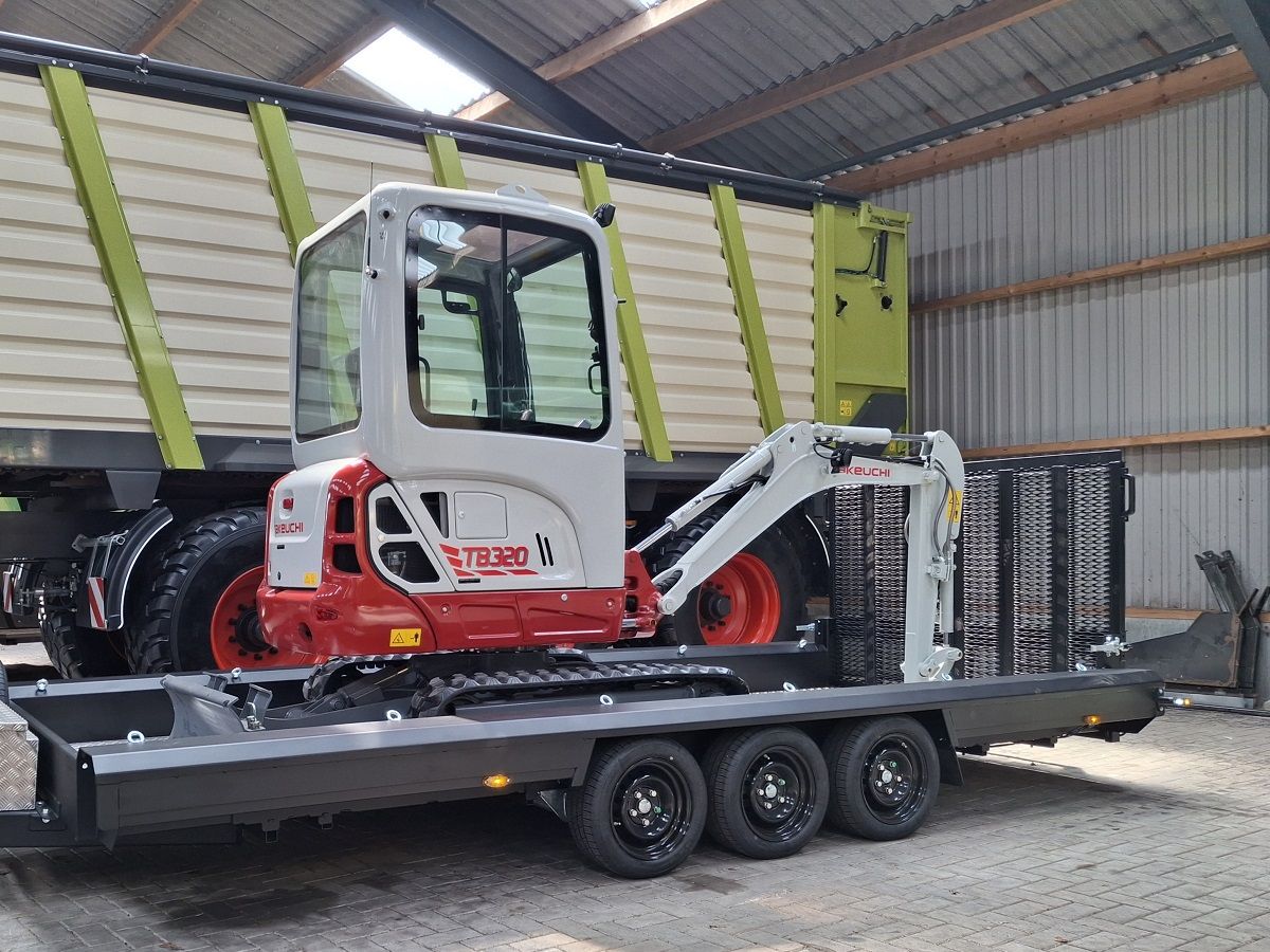 Takeuchi TB320, minigraver, minikraan, BJ2026, Nieuw!