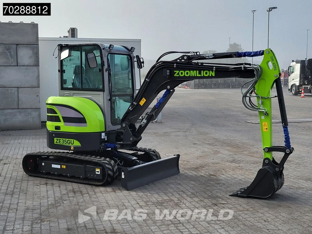 Zoomlion ZE35 GU FACTORY WARRANTY -KUBOTA ENGINE -A/C