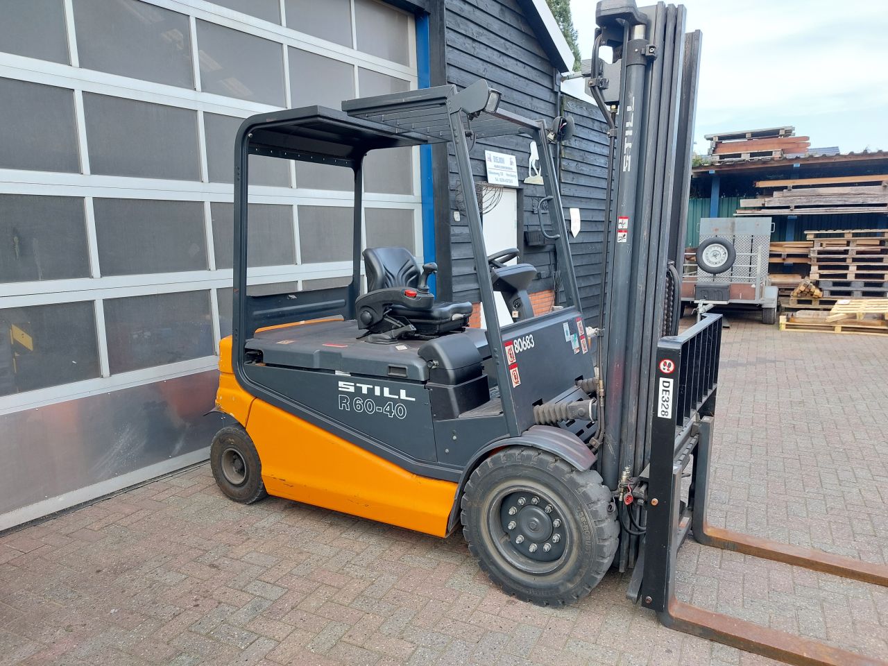 Still R60-40 3 delige mast 550 cm sideshift