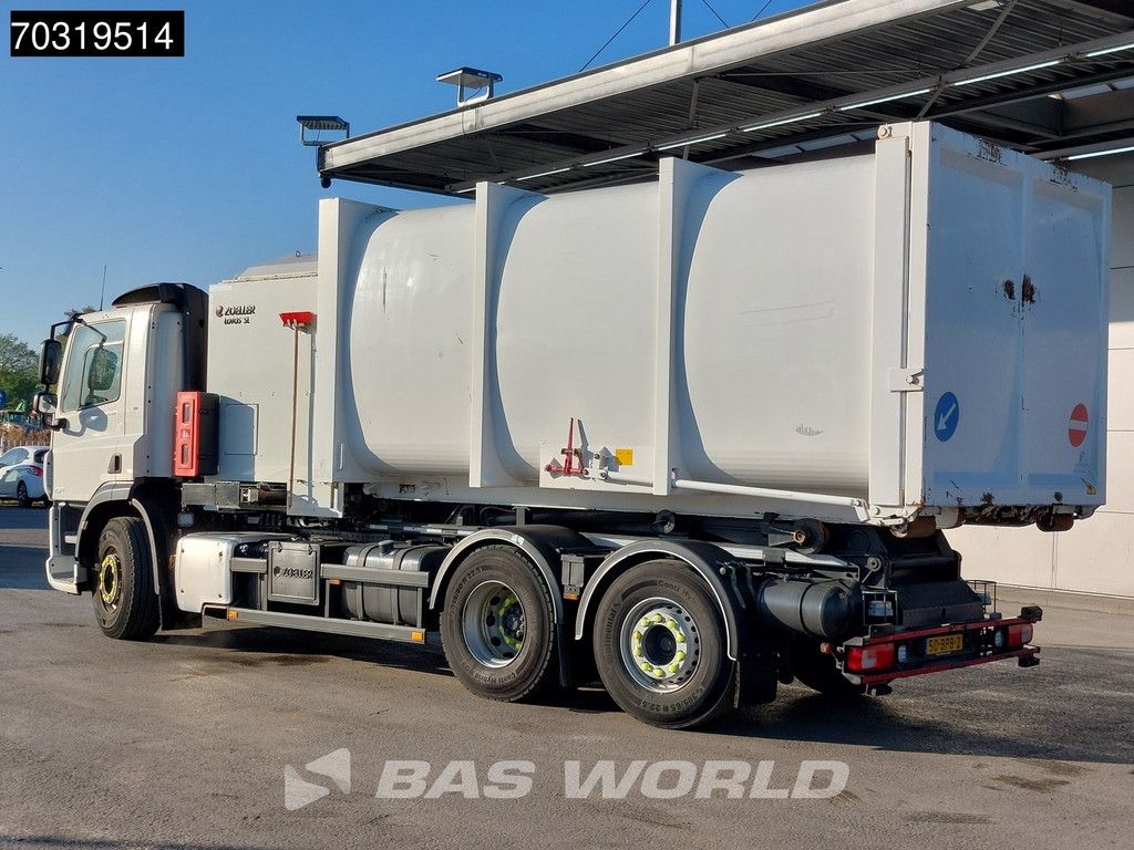 DAF CF 300 6X2 NL-truck Zoeller Lotos Seitenlader chain system Automatic Euro 6