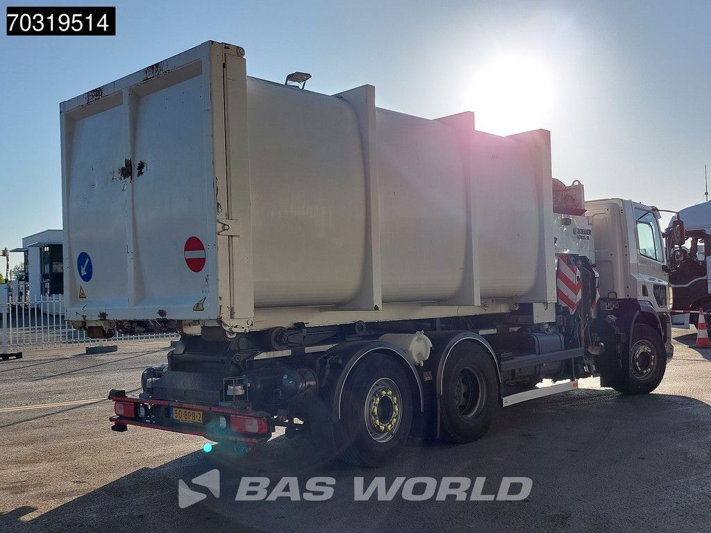 DAF CF 300 6X2 NL-truck Zoeller Lotos Seitenlader chain system Automatic Euro 6