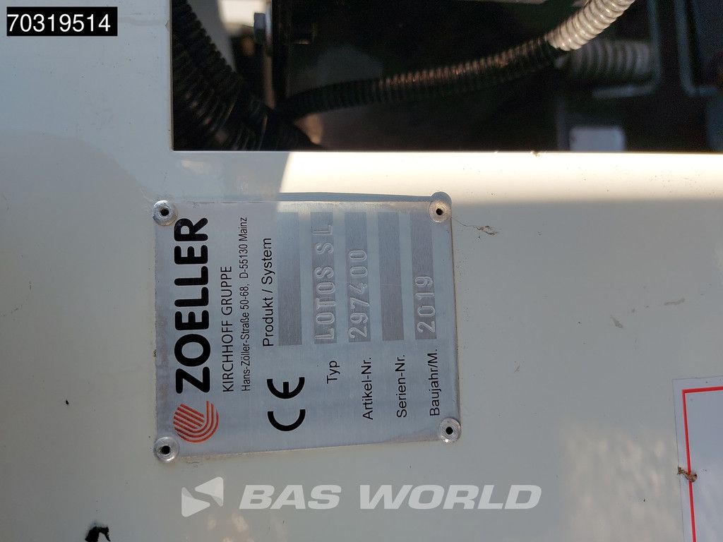 DAF CF 300 6X2 NL-truck Zoeller Lotos Seitenlader chain system Automatic Euro 6