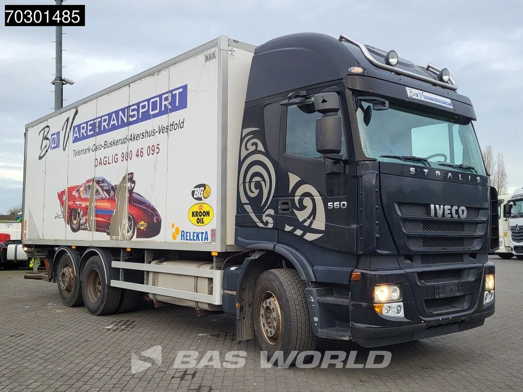Iveco Stralis 560 6X2 Retarder Automatic Lift Axle 1500kg Tailgate Euro 5