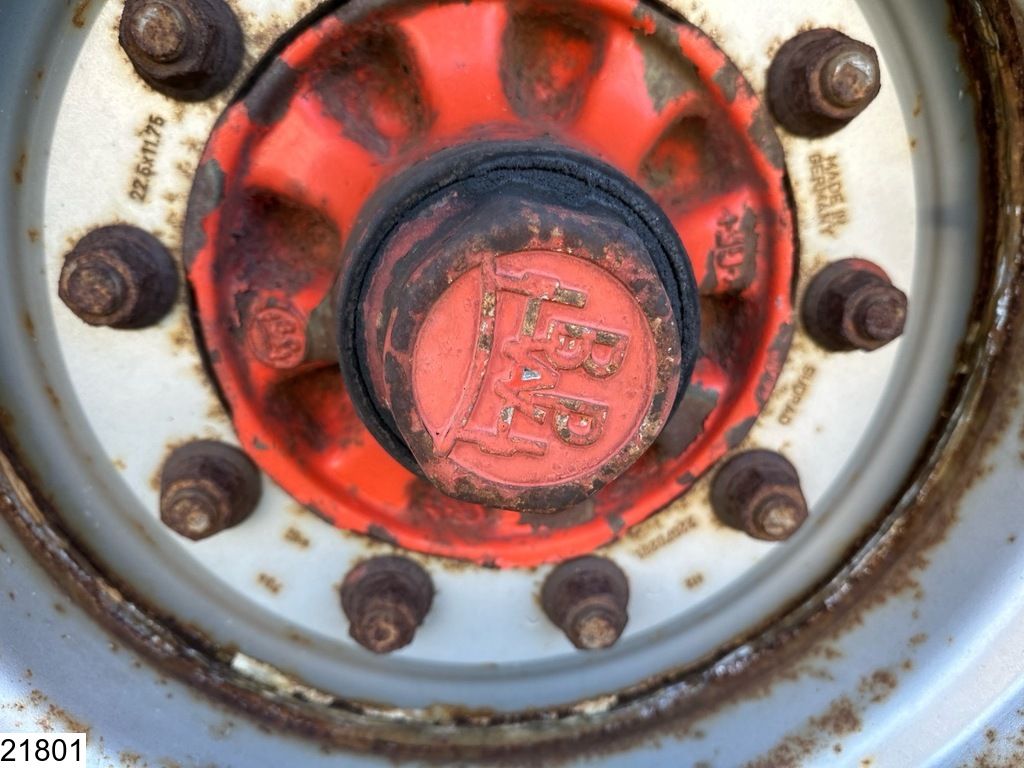 Van Hool Chassis 20 ft, Leaf spring