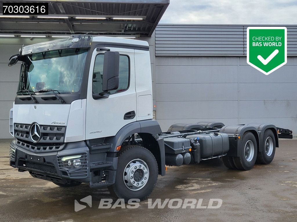 Mercedes Arocs 3340 6X4 NEW chassis! Full Steel suspension Big-Axle PTO Automatic EURO 5