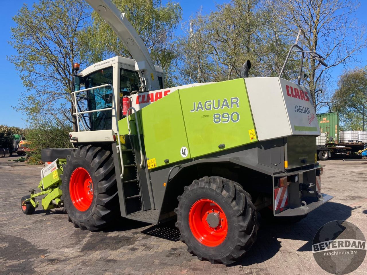 Claas Jaguar 890 Speedstar
