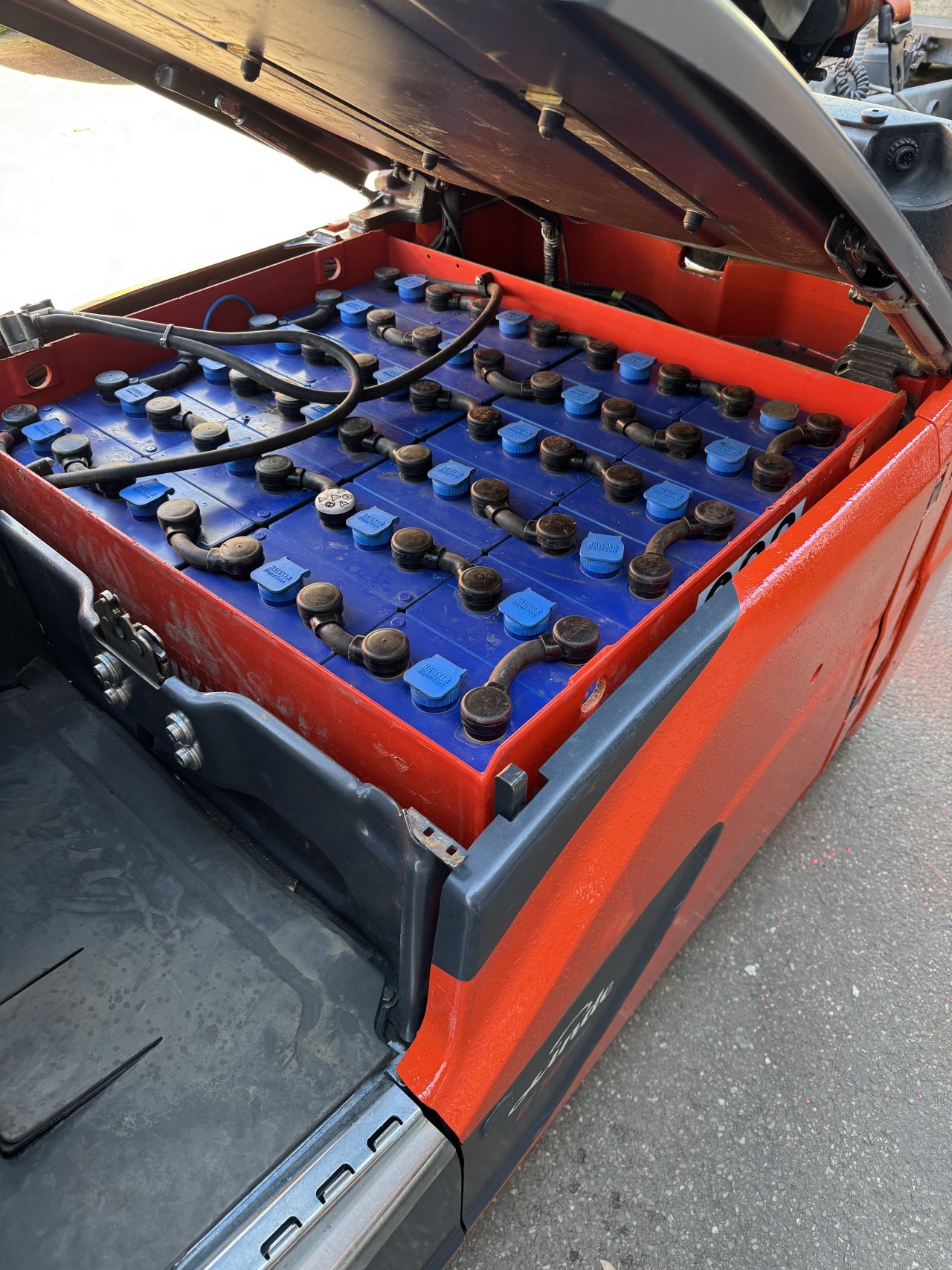 Linde E18 EVO 2018/2021 VORKENVERSTELLER / UITSCHUIFBARE VORKEN