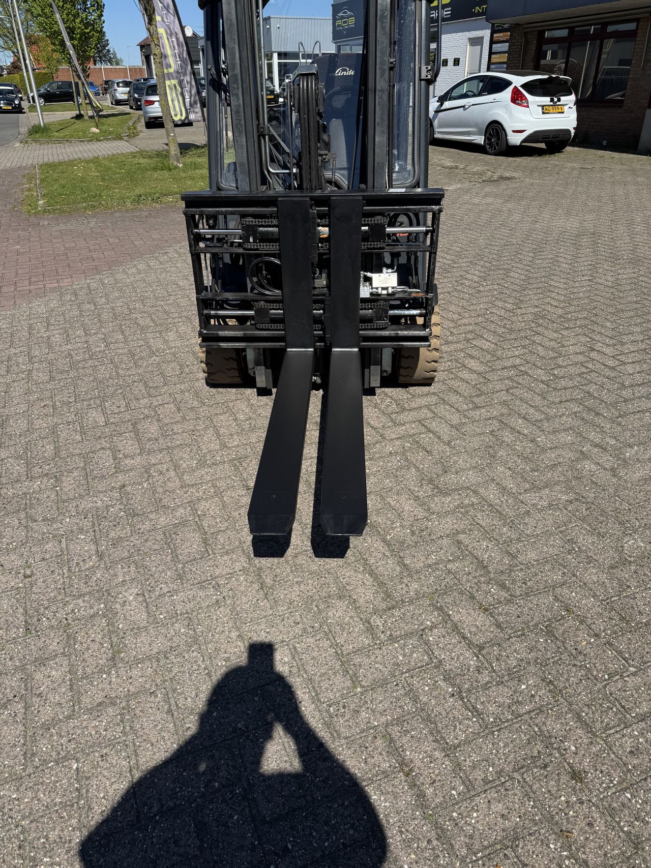 Linde E18 EVO 2018/2021 VORKENVERSTELLER / UITSCHUIFBARE VORKEN