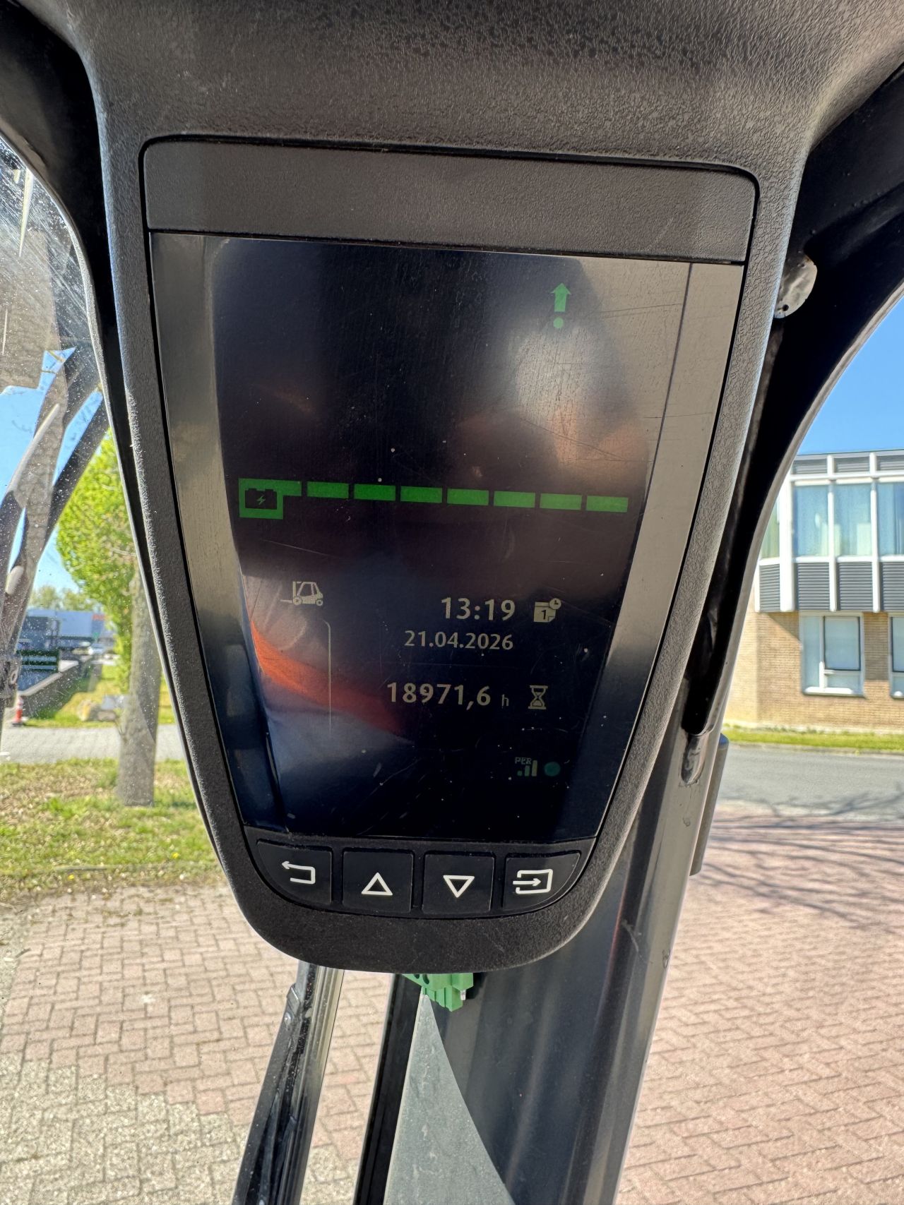 Linde E18 EVO 2018/2021 VORKENVERSTELLER / UITSCHUIFBARE VORKEN