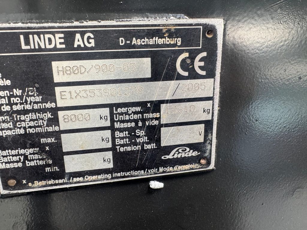 Linde H 80 D / 900-03