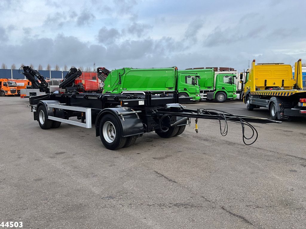 Noyens 2-assige containeraanhangwagen