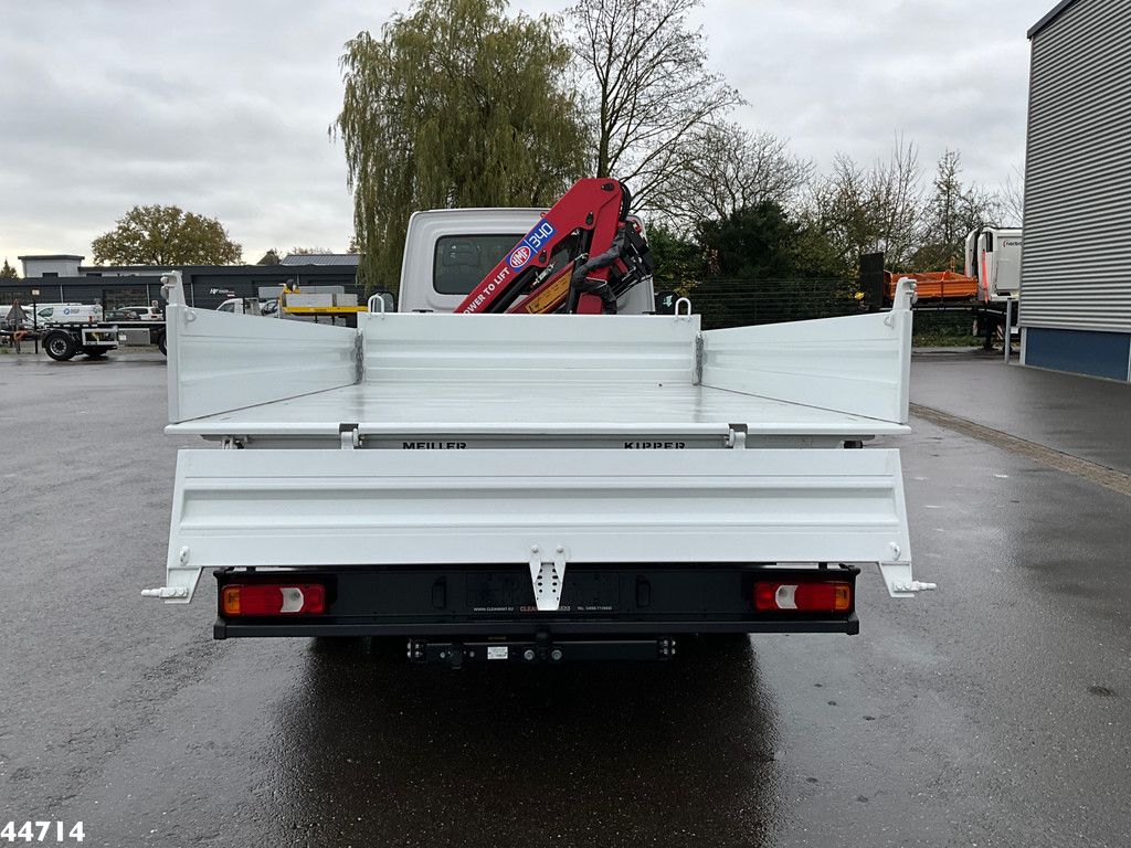 Iveco Daily 72C18 HMF laadkraan 3,4 Tonmeter laadkraan + Meiller 3-zijdige kipper New & Unused!!
