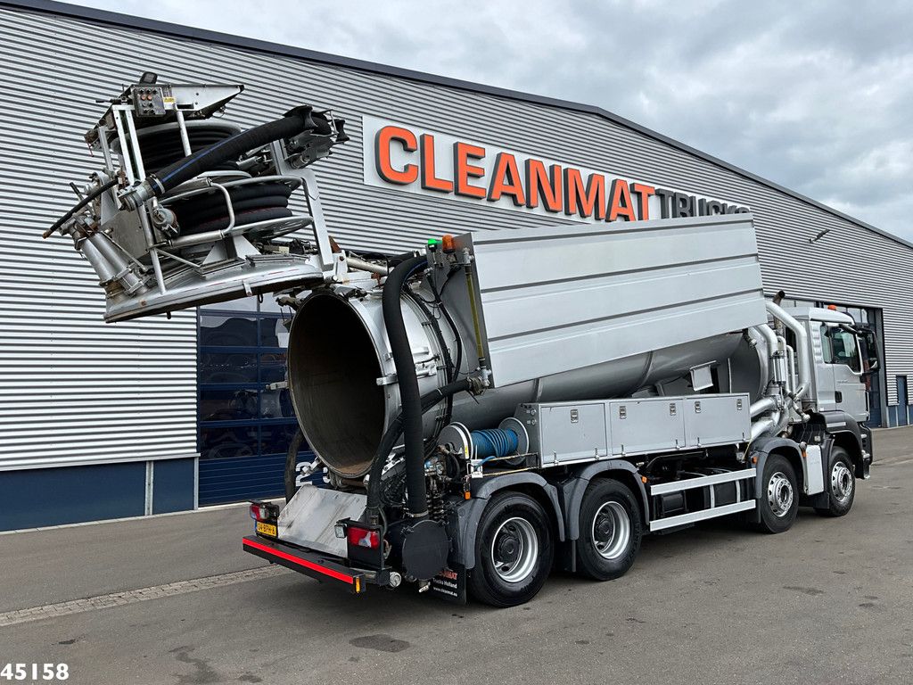 MAN TGS 41.440 8x4 Euro 6 Wicom Combi Just 85.658 km!