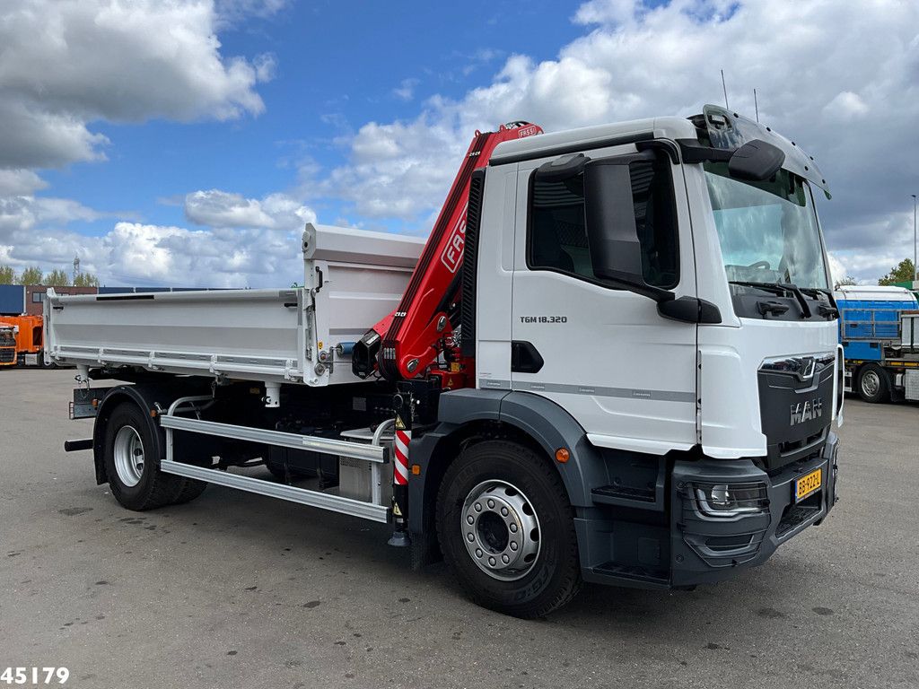 MAN TGM 18.320 Euro 6 Fassi 13 Tonmeter laadkraan NEW AND UNUSED!
