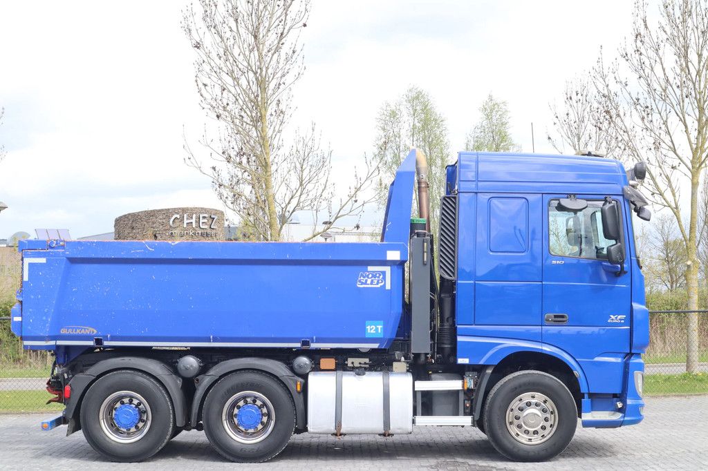 DAF XF 510 6X4 | TRACTOR + TIPPER | RETARDER