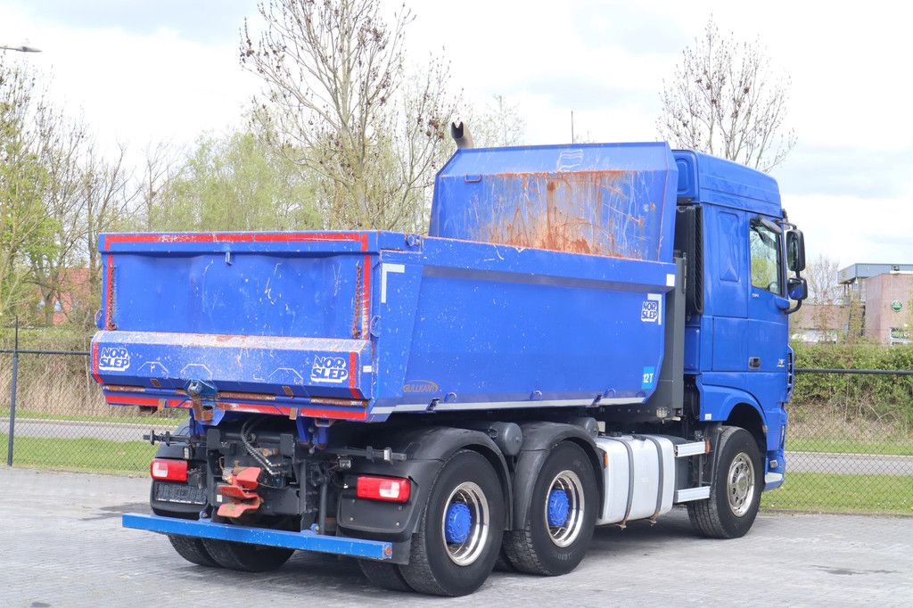 DAF XF 510 6X4 | TRACTOR + TIPPER | RETARDER