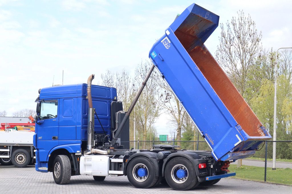 DAF XF 510 6X4 | TRACTOR + TIPPER | RETARDER
