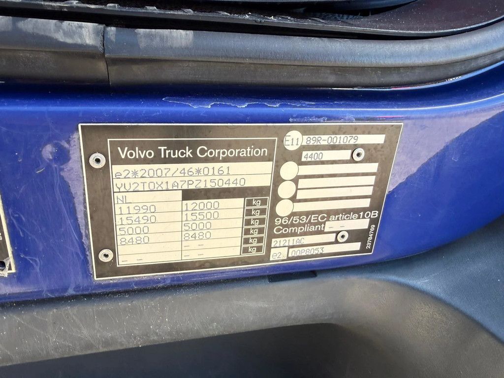 Volvo FL 250 Carrier Supra 1250MT -30 +30 NL Truck 56.794KM!