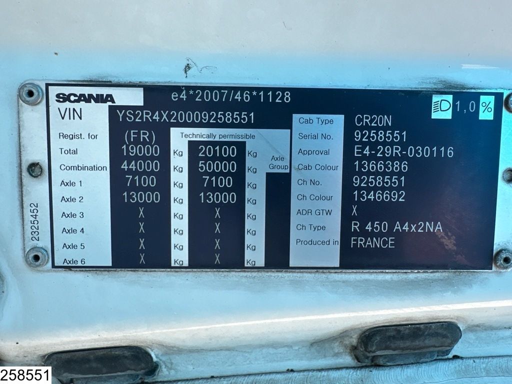 Scania R 450 EURO 6, Retarder