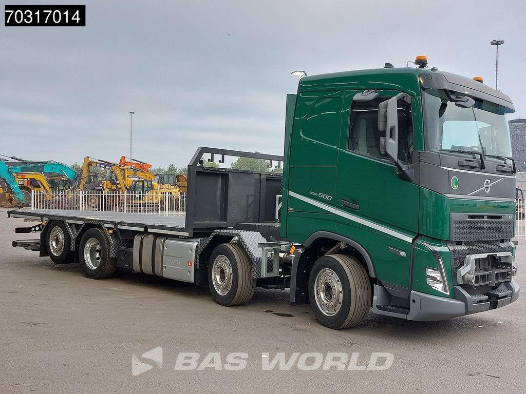Volvo FH 500 8X2 NEW! Chassis for crane Lift+Steering axle Automatic VEB+ Euro 6