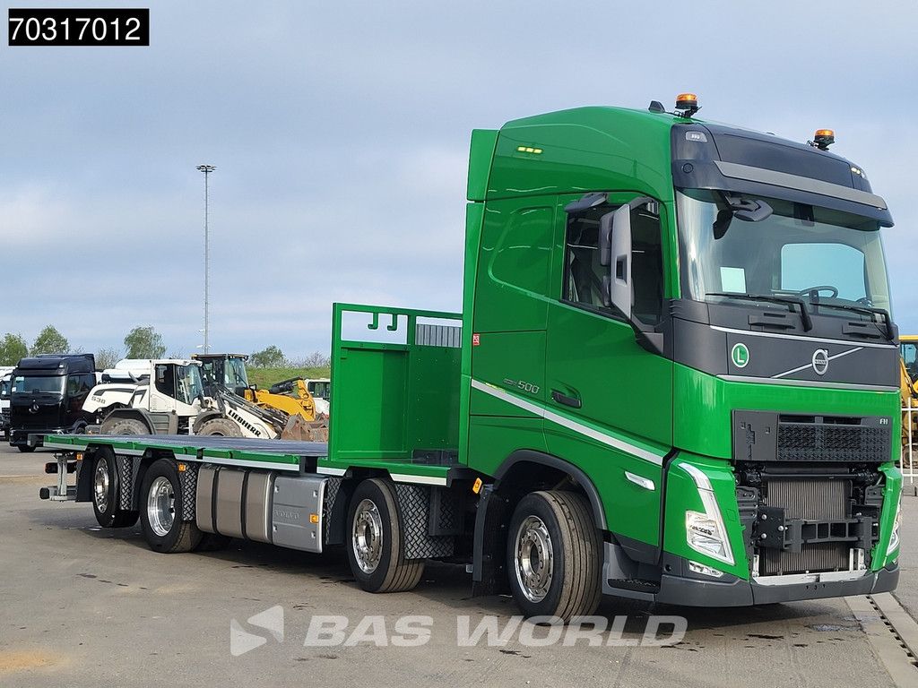 Volvo FH 500 8X2 NEW! Chassis for crane Lift+Steering axle Automatic VEB+ Euro 6