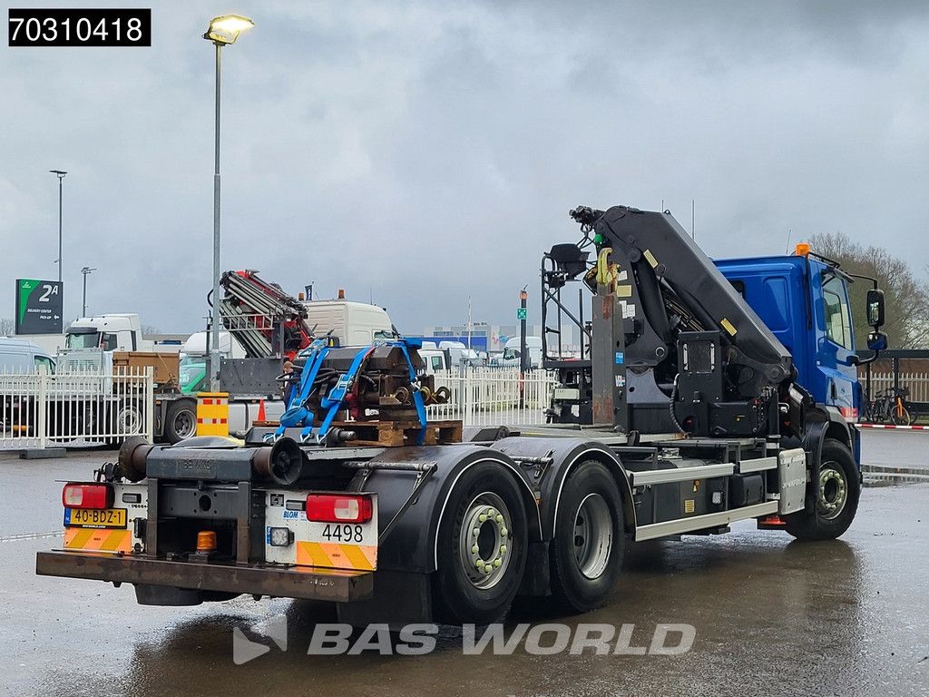DAF CF 330 6X2 VDL 20-6200 Palfinger PK 22002-EH Kran Crane Lift+steering Axle Euro 6