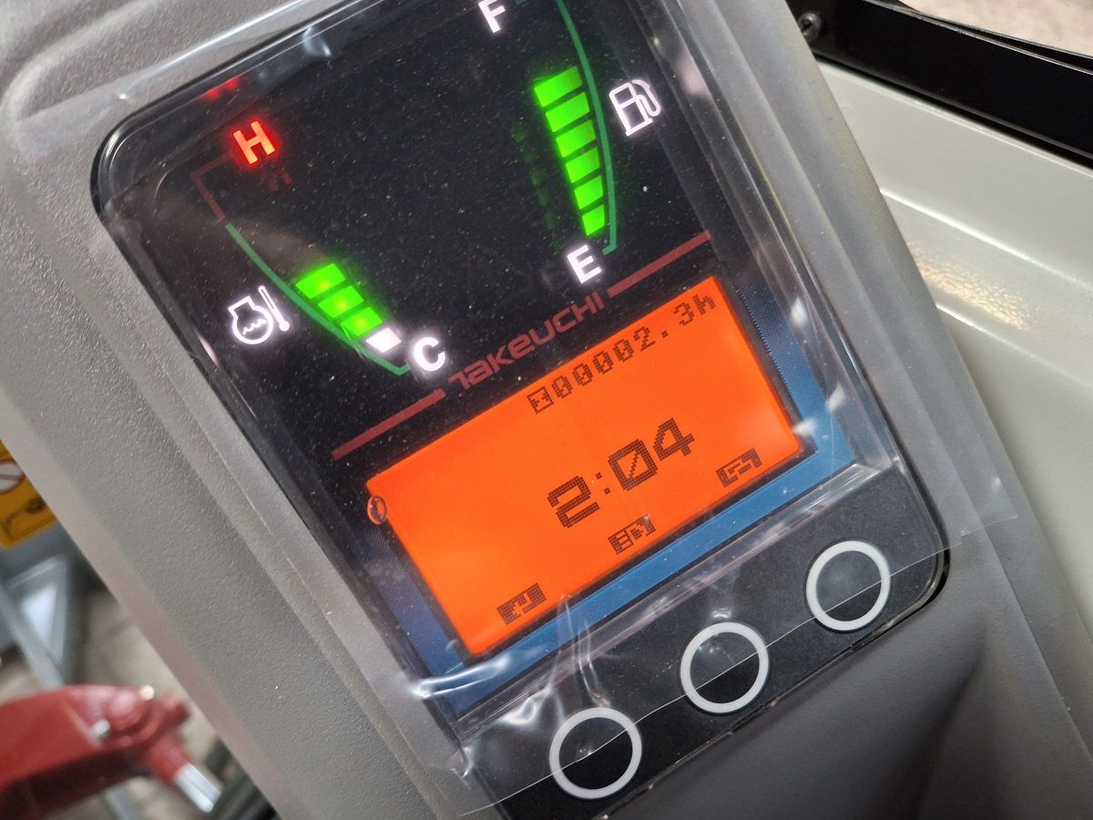 Takeuchi TB216, minigraver, minikraan, BJ2024, Nieuw!