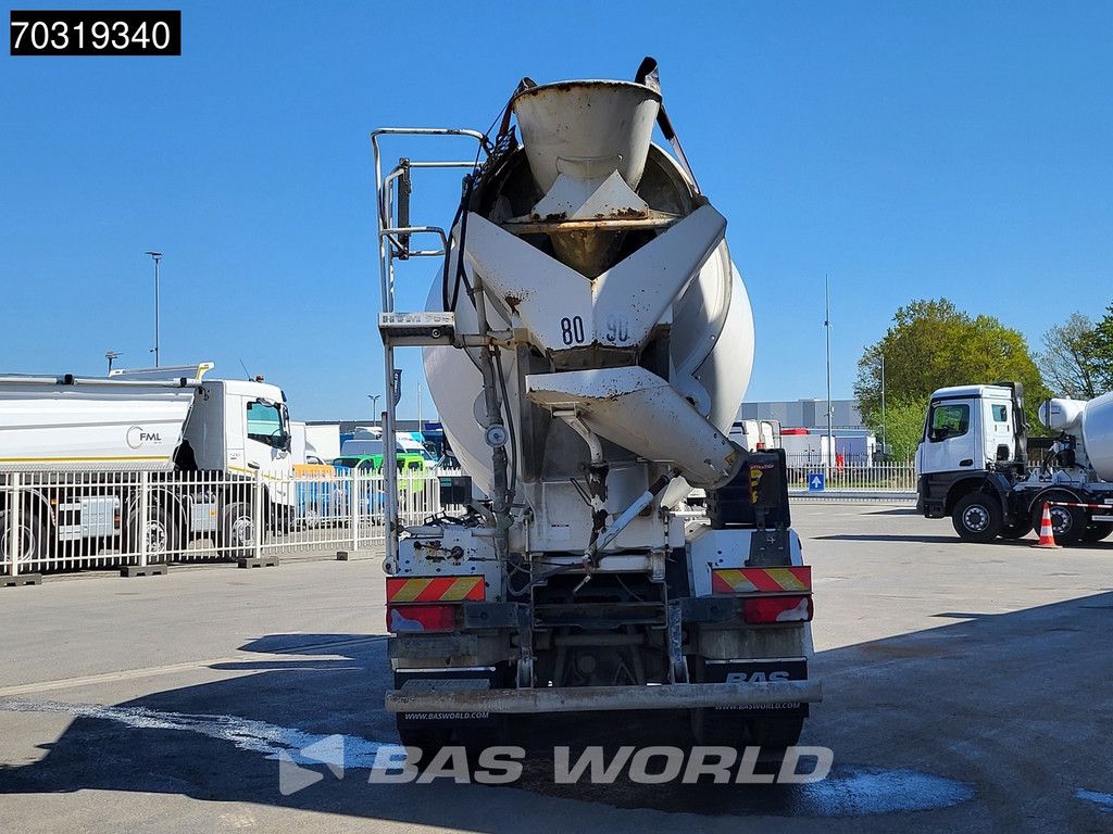 Scania P410 8X4 9m3 Liebherr HTM 904 FL mixer Steel suspension Big-Axle Euro 6