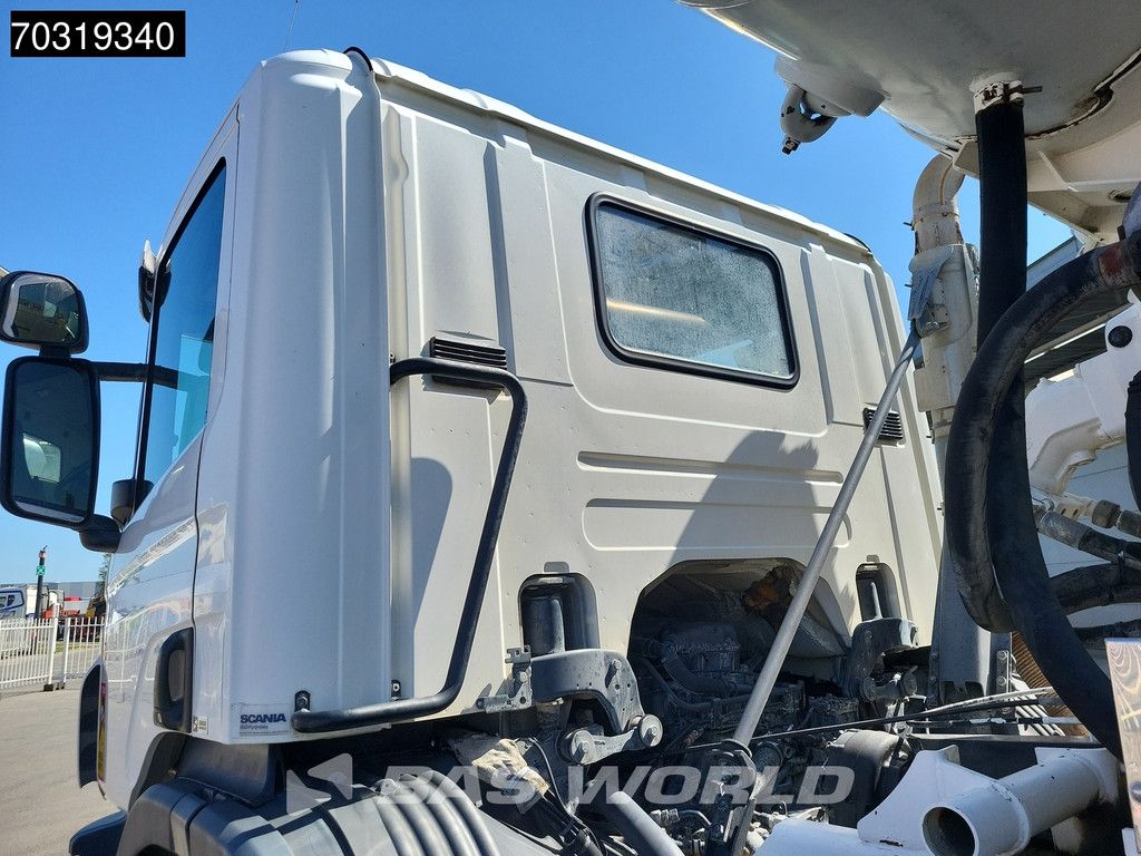 Scania P410 8X4 9m3 Liebherr HTM 904 FL mixer Steel suspension Big-Axle Euro 6