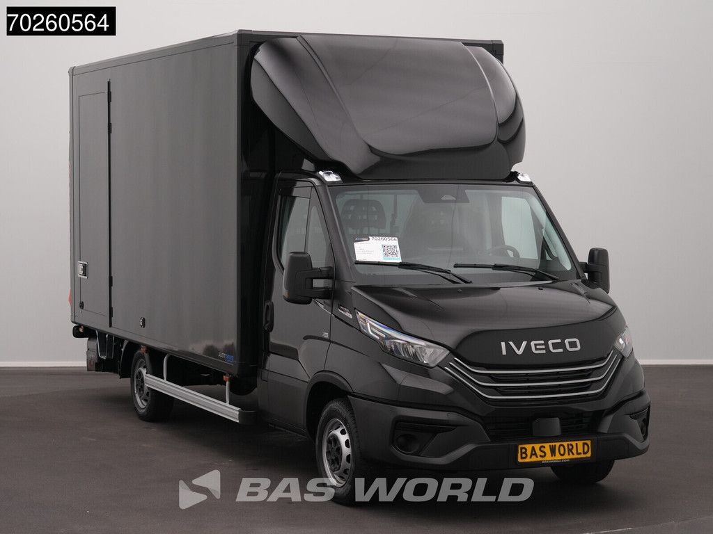 Iveco Daily 35S21 BPM VRIJ! 3.0L Automaat Laadklep Zijdeur ACC LED CarPlay Lat om Lat D'Hollandia 3,5t Trekvermogen Meubelbak Koffer Bakwagen Klima