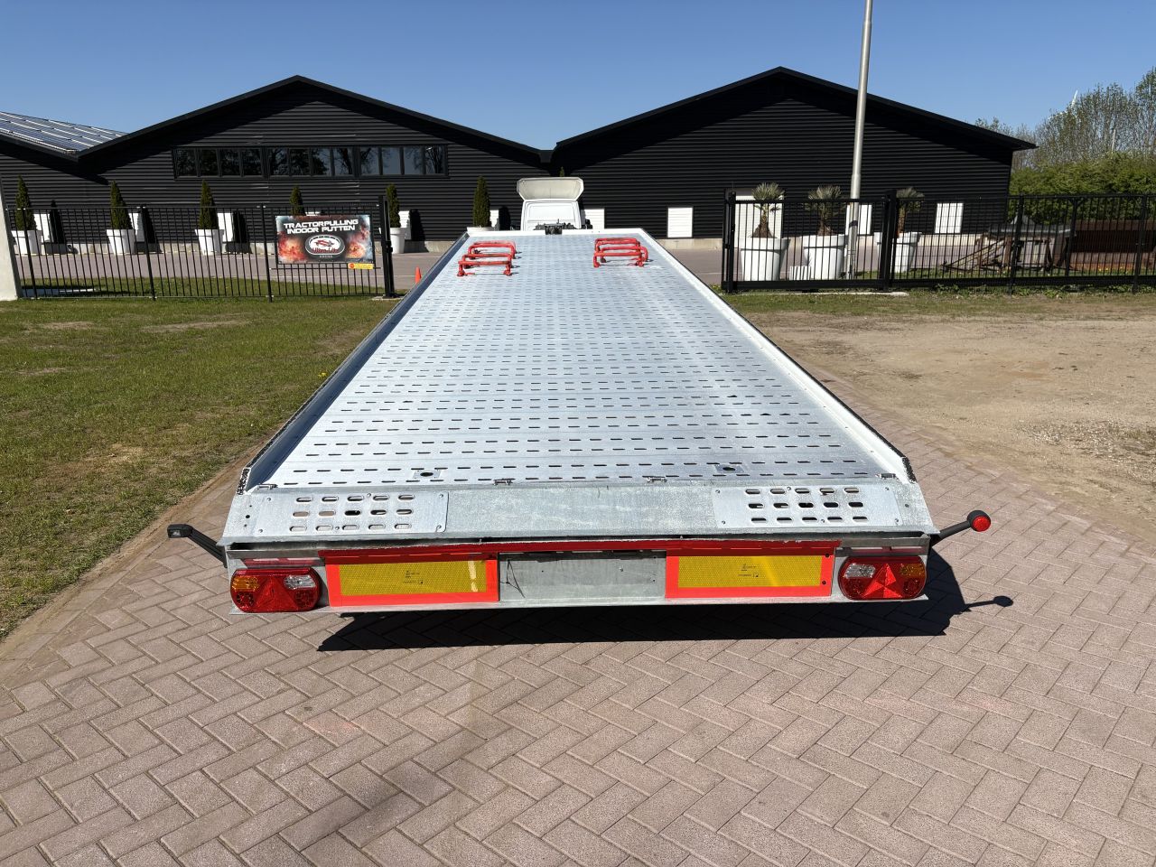 Be oplegger VF MINITRAILER ambulance auto transporter met Lier