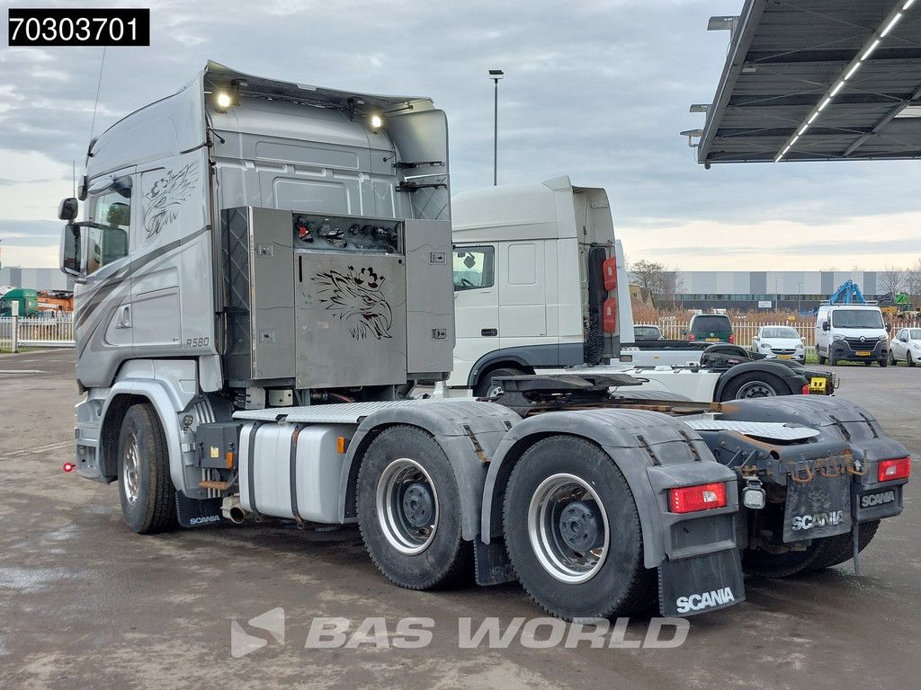 Scania R R580 6X4 3-Pedals! Full-Air Retarder Hydraulik Drumbrakes Big-Axle