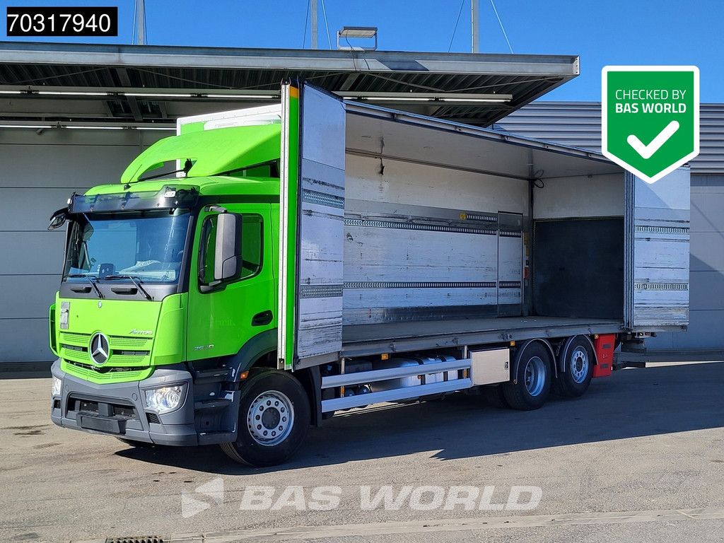 Mercedes Antos Antos 2540 6X2 Full Air Suspension Lift+Steering axle 2000kg Ladebordwand Automatic Euro 6