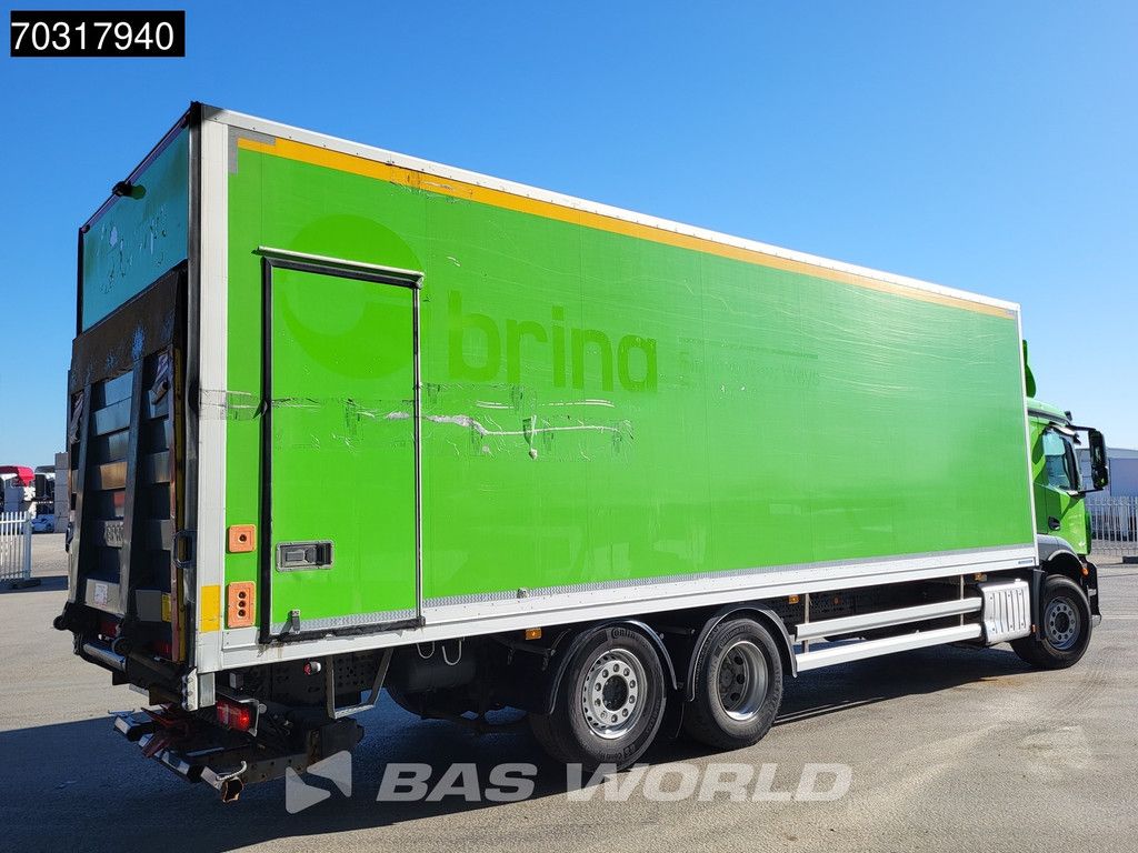 Mercedes Antos Antos 2540 6X2 Full Air Suspension Lift+Steering axle 2000kg Ladebordwand Automatic Euro 6