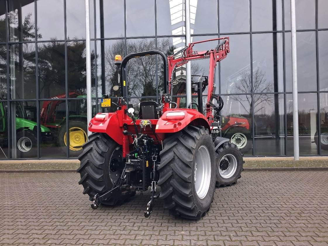 Case-IH Farmall 75C + frontlader + fronthef en PTO