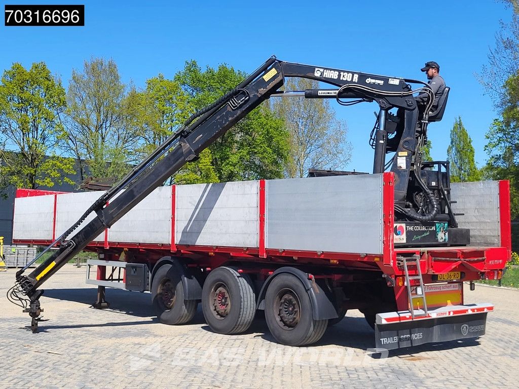 Kempf SP 39/3 3 Achsen Hiab 130R APK 07/26 Crane Steering