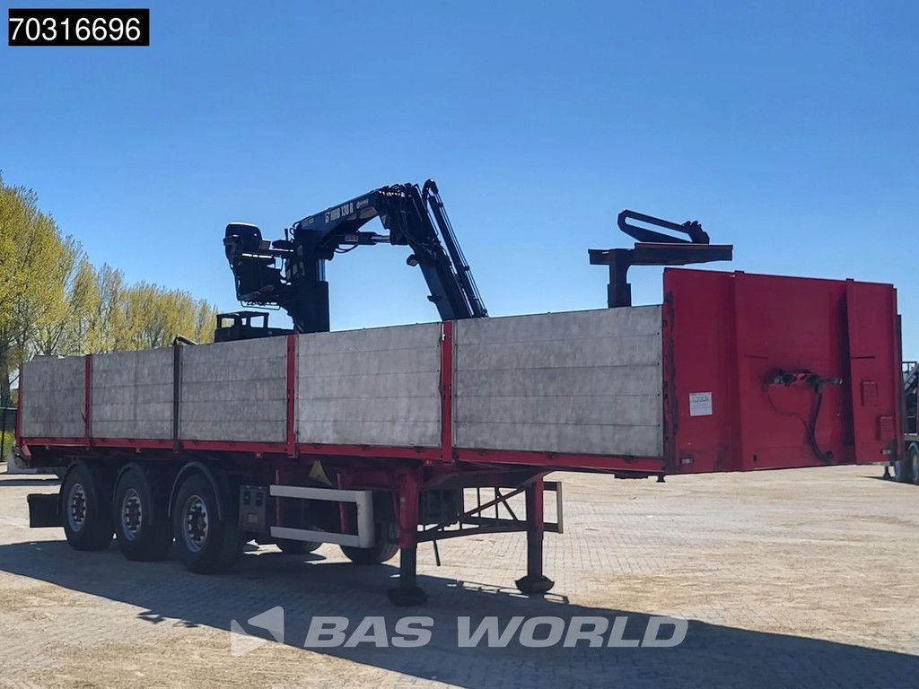 Kempf SP 39/3 3 Achsen Hiab 130R APK 07/26 Crane Steering