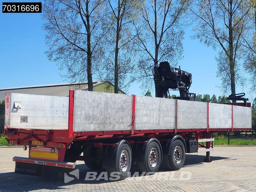 Kempf SP 39/3 3 Achsen Hiab 130R APK 07/26 Crane Steering