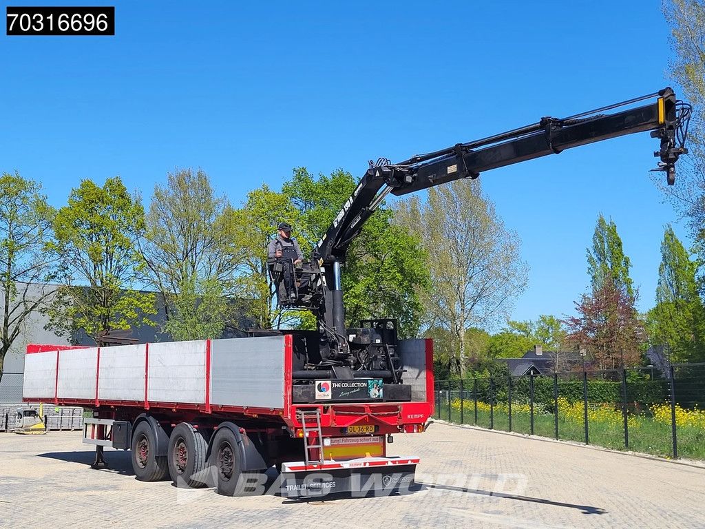 Kempf SP 39/3 3 Achsen Hiab 130R APK 07/26 Crane Steering
