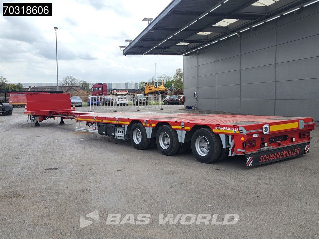 Schwarzmüller 3 axles NEW! 3x Steering Axles SAF Extendable