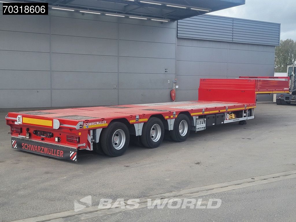 Schwarzmüller 3 axles NEW! 3x Steering Axles SAF Extendable