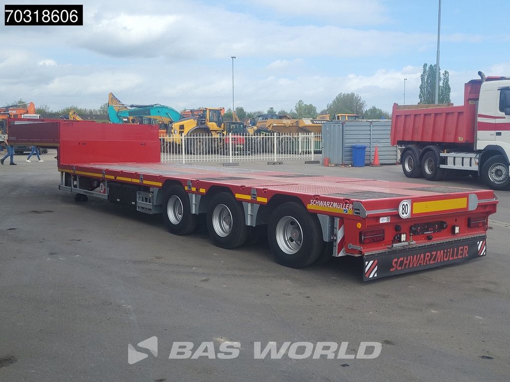 Schwarzmüller 3 axles NEW! 3x Steering Axles SAF Extendable