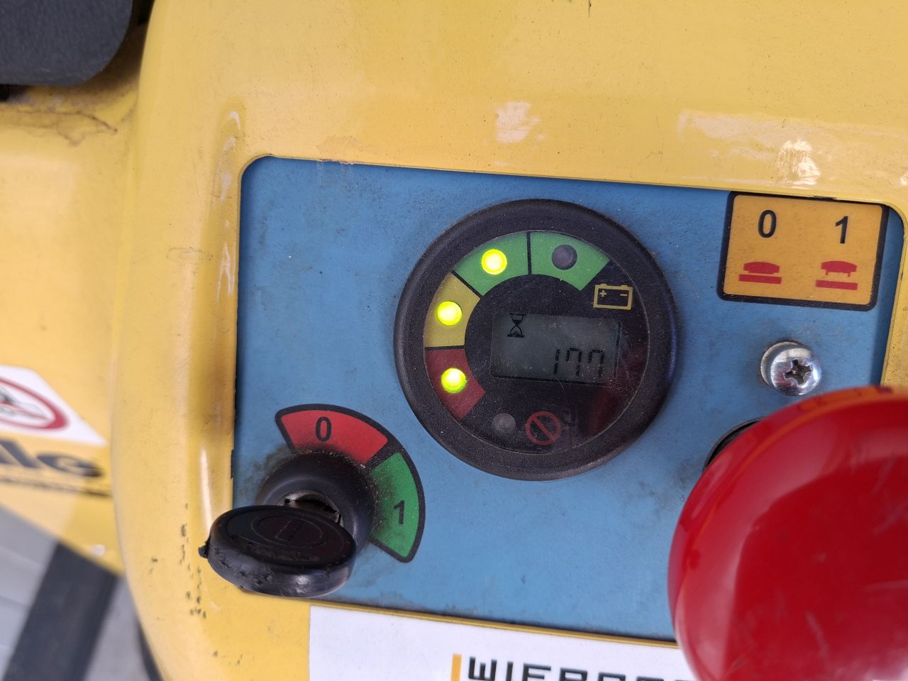 Hyster P1.6 elektrische palletwagen slechts 177 uur