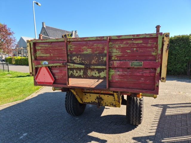 Schuitemaker kipper met kenteken.